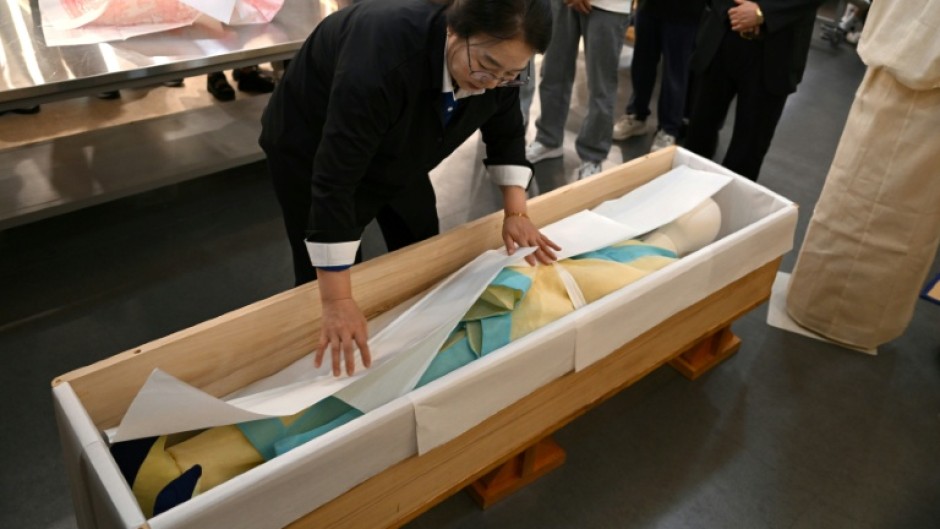 Growing numbers are finding work in the business of death as South Korea undergoes massive demographic change