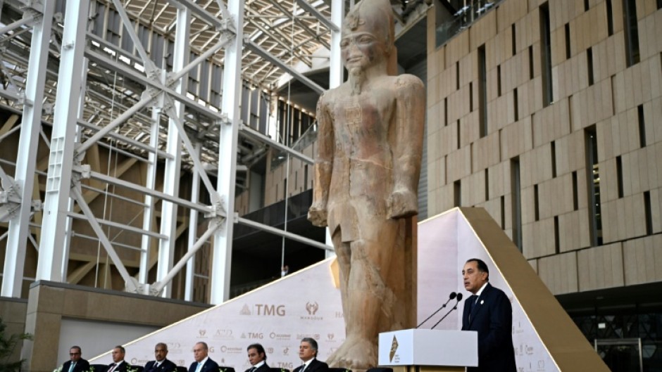The museum is home to more than 100,000 artefacts, including an 83-tonne statue of Ramses II