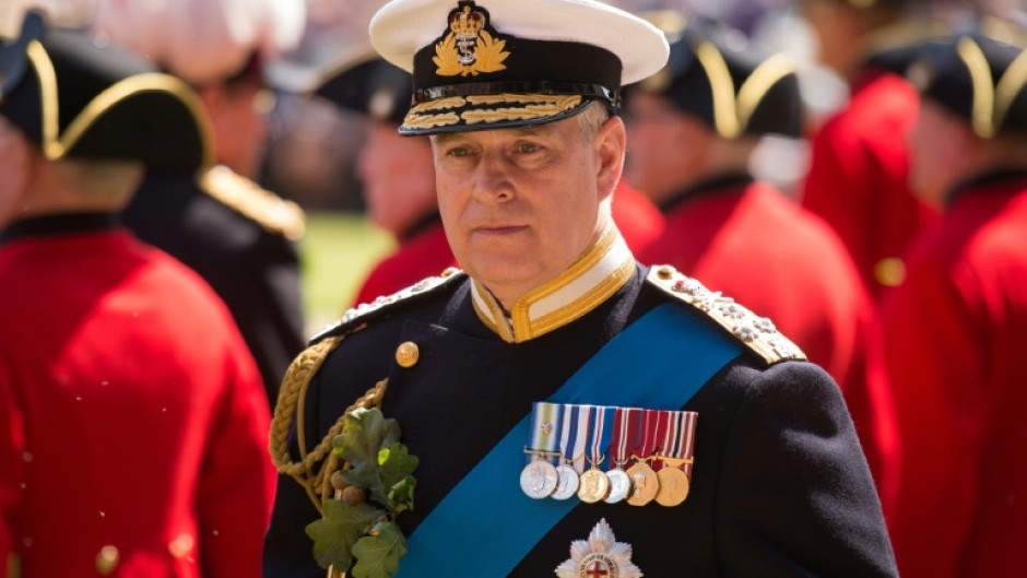 Andrew was stripped of his honorary military titles by his mother, the late Queen Elizabeth II, in 2022 after he was sued by Virginia Giuffre, US sex offender Jeffrey Epstein's main accuser