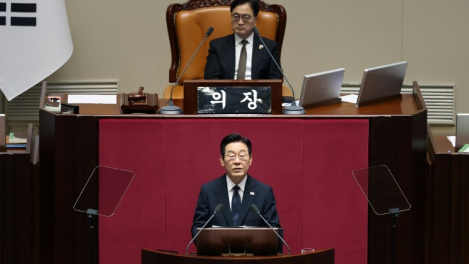 South Korean President Lee Jae Myung outlined his government's spending plans for 2026