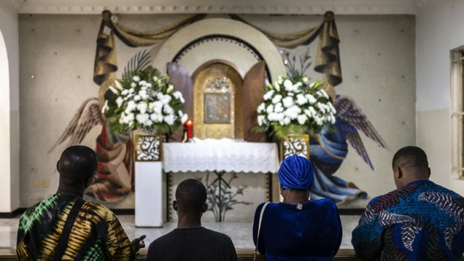 Nigeria is roughly evenly split between a mostly Christian south and Muslim-majority north