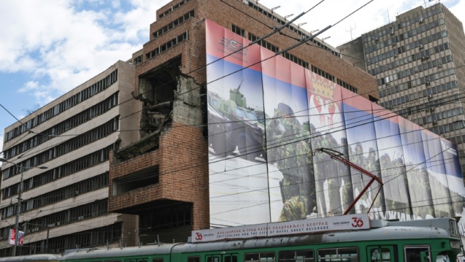 The former military headquarters in Belgrade was destroyed during the US-led NATO air campaign