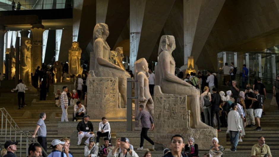 The $1-billion musuem brings together more than 4,500 of King Tutankhamun's treasures