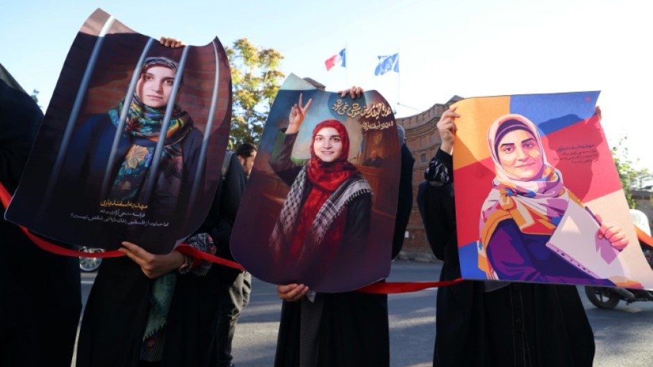 Iran has sought the release of its citizen Mahdieh Esfandiari