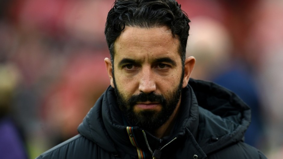 Manchester United manager Ruben Amorim