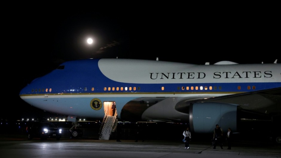 Joint Base Andrews in Maryland is home to the presidential jet, Air Force One