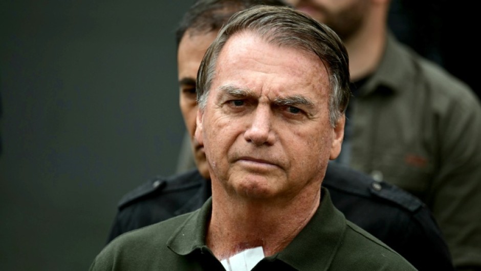 Former president Jair Bolsonaro was found guilty in September of attempting to oust his successor Luiz Inacio Lula da Silva