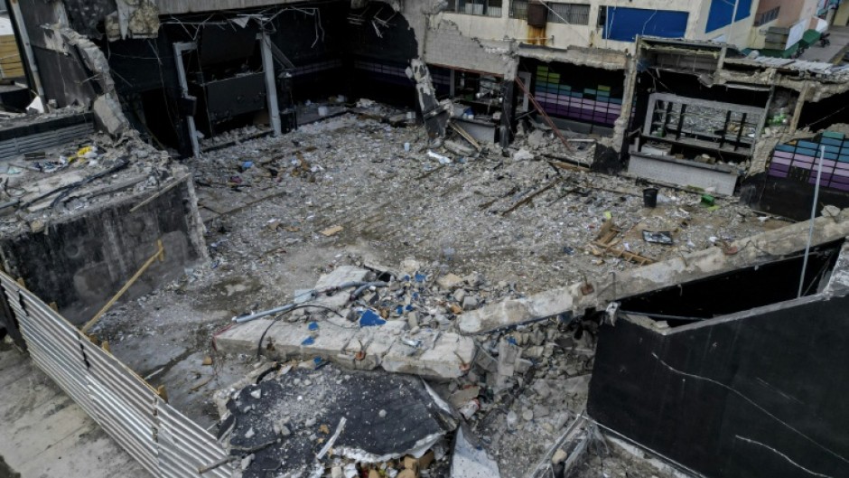 The roof of the Jet Set club in the capital Santo Domingo caved in early on April 8, during a concert by merengue star Rubby Perez