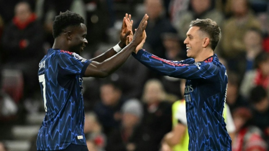 Bukayo Saka and Leandro Trossard scored for Arsenal