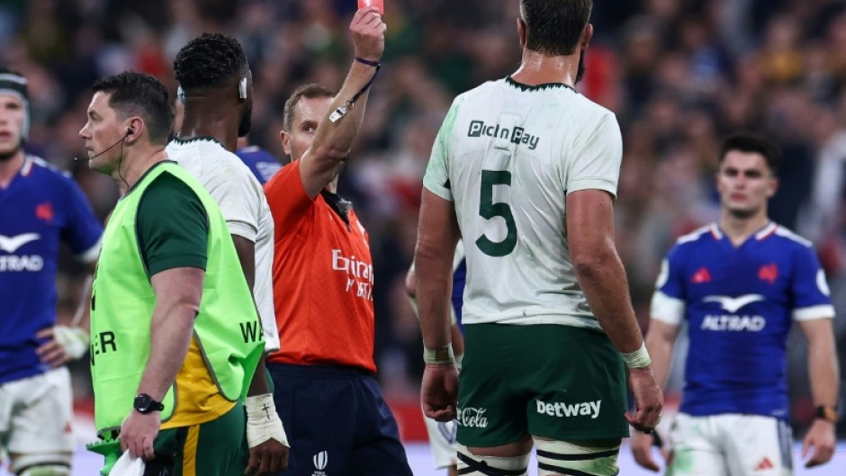 Lood De Jager made his 73rd Test appearance in the win over France