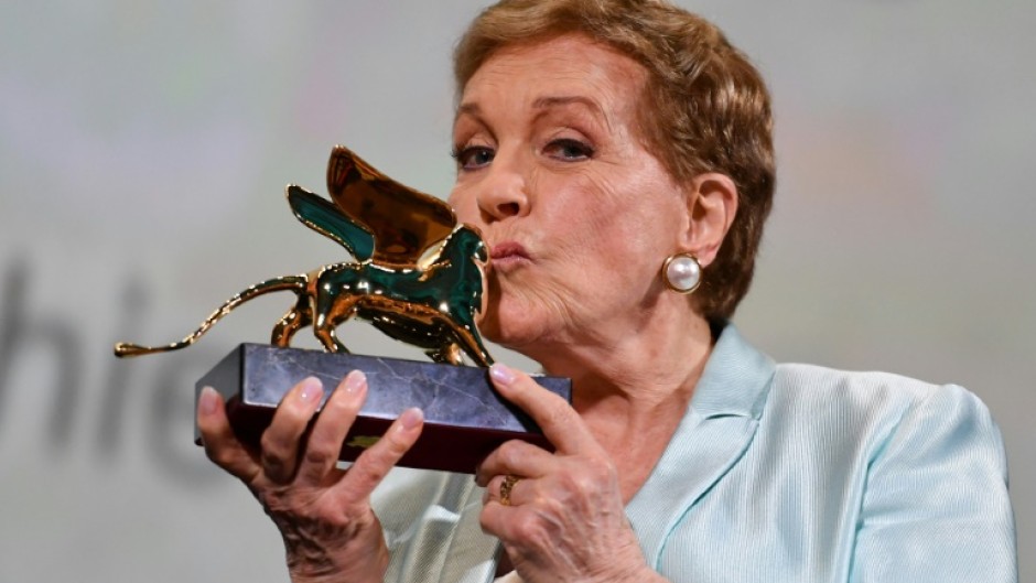 Pope favourite: British actress Julie Andrews