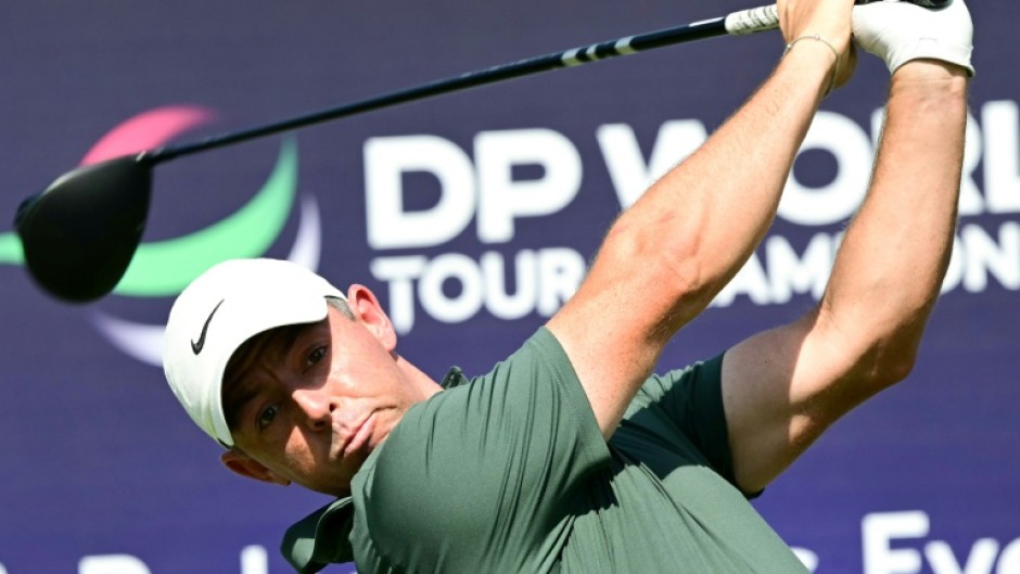 Northern Ireland's Rory McIlroy opened with a six-under par 66 in the first round of the DP World Tour Championship