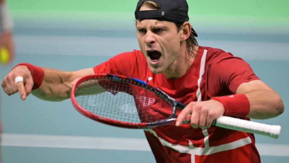 Zizou Bergs sent Belgium into the semi-finals of the Davis Cup by beating France's Arthur Rinderknech