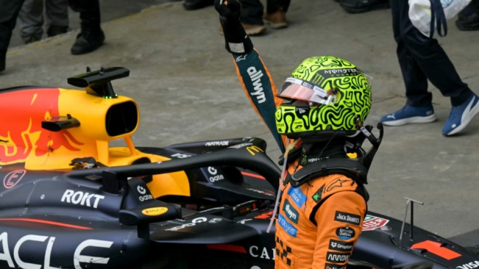 Lando Norris boasts a 24-point lead in the drivers' standings over McLaren teammate Oscar Piastri heading into Sunday's race