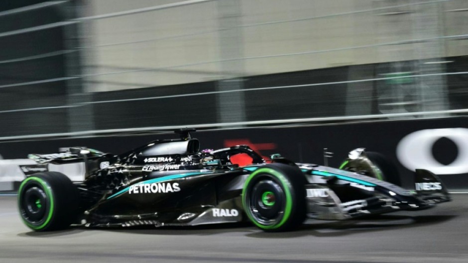 Mercedes' British driver George Russell was quickest in the final practice before qualifying for the Las Vegas Grand Prix