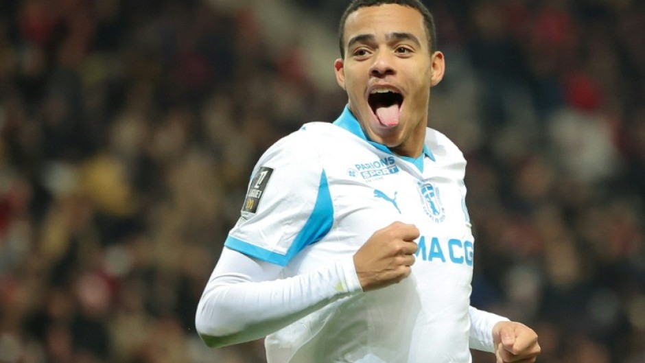 Mason Greenwood (R) has scored 10 goals in Ligue 1 for Marseille this season