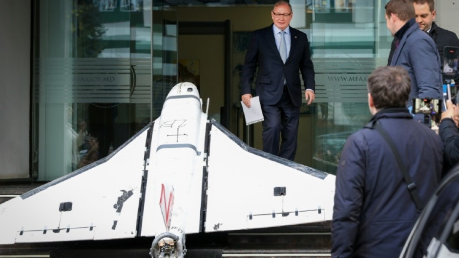 Moldova displayed the drone outside its foreign ministry and summoned Russian ambassador Oleg Ozerov in protest, citing "a serious violation" of sovereignty