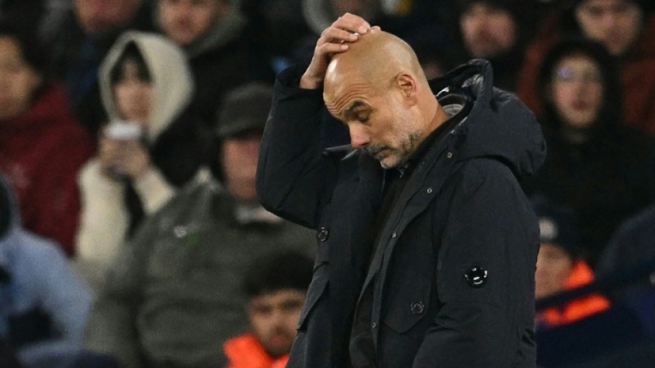 Pep Guardiola's Manchester City have lost their past two games