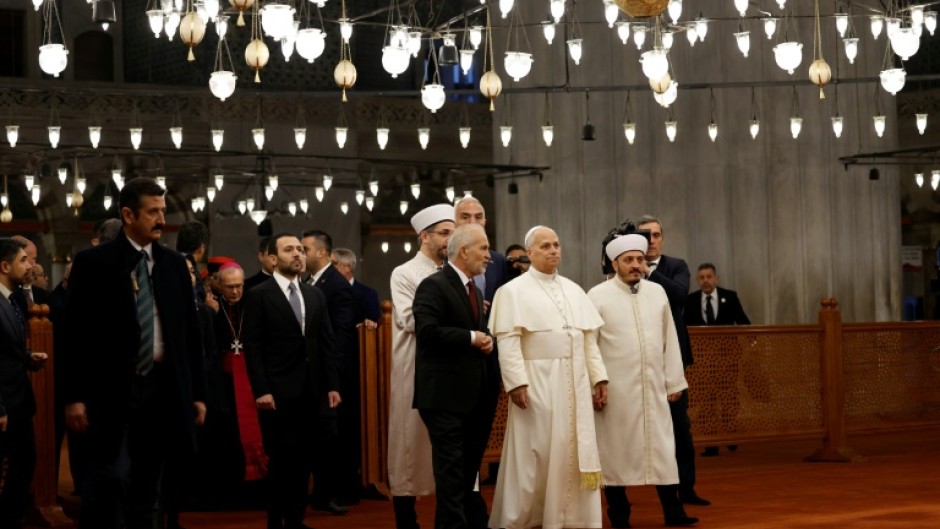 Pope Leo is on a four-day trip to Turkey, the first overseas voyage of his papacy