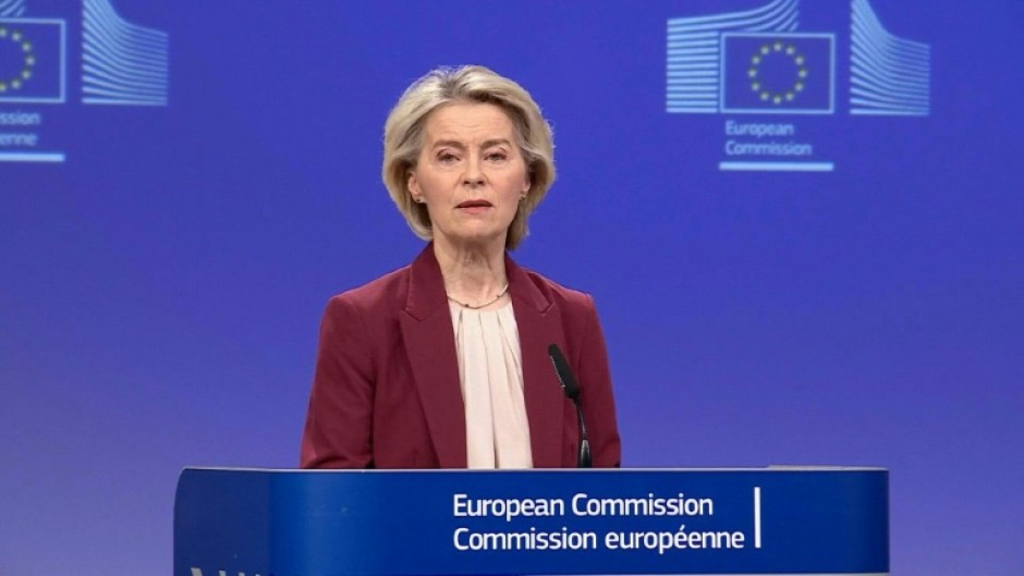 EU chief presents two-year funding plan to put Ukraine in 'position of strength'