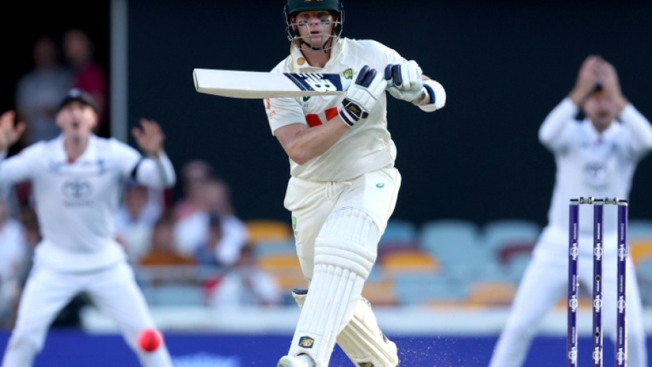 Australia's Steve Smith made 61 in the second Test against England