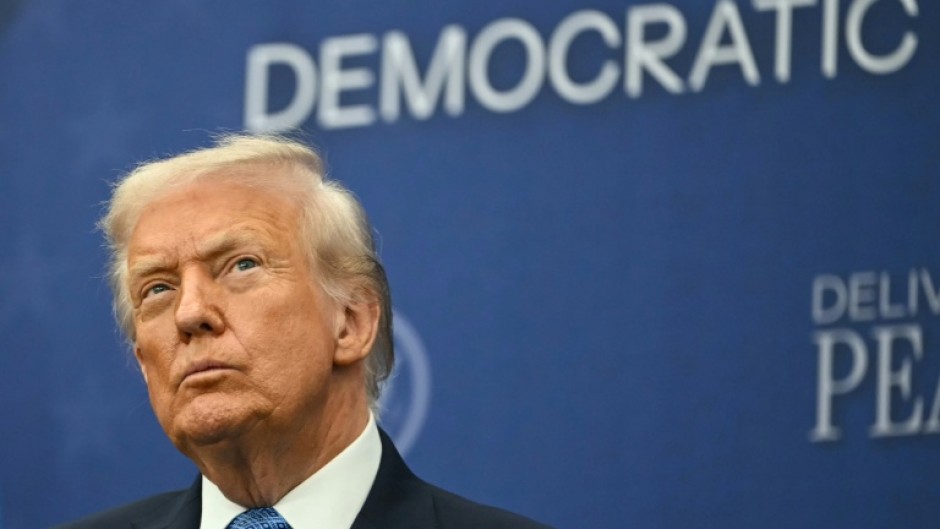 US President Donald Trump