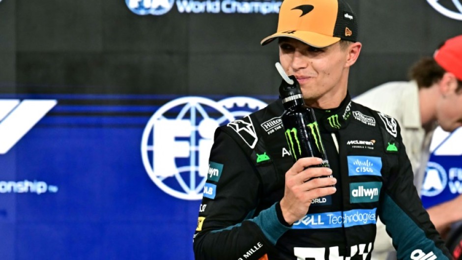 Lando Norris starts on the front row in the Abu Dhabi GP knowing that a podium finish will land him a first world title