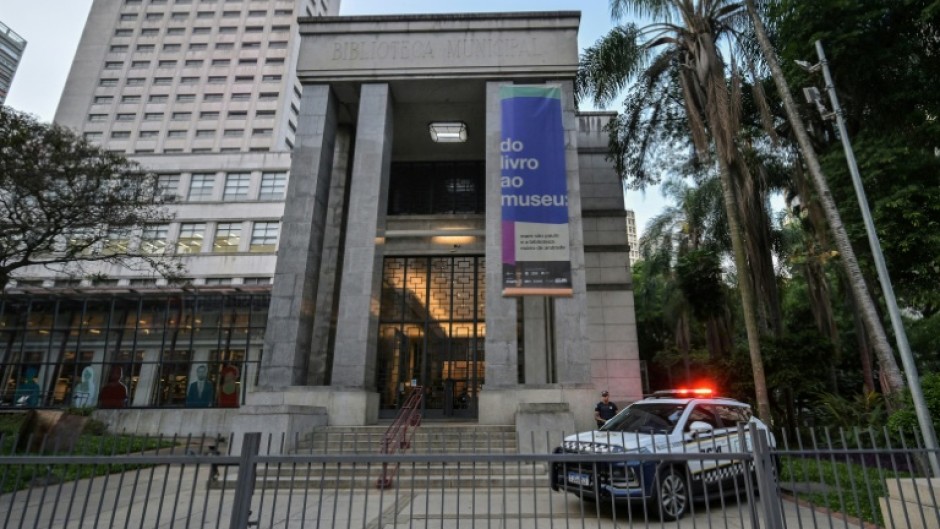 Robbers walked out of the main exit of Sao Paulo's Mario de Andrade Library with eight Henri Matisse engravings
