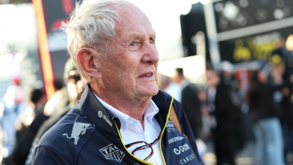 Helmut Marko at the Las Vegas Grand Prix last month