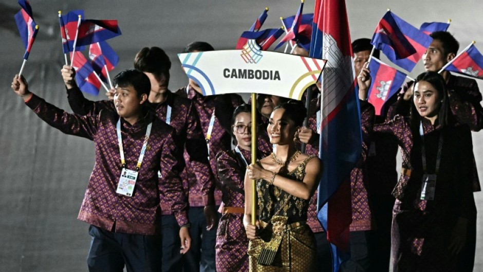 Members of Cambodia's delegation had taken part in Tuesday's SEA Games opening ceremony in Bangkok on Tuesday