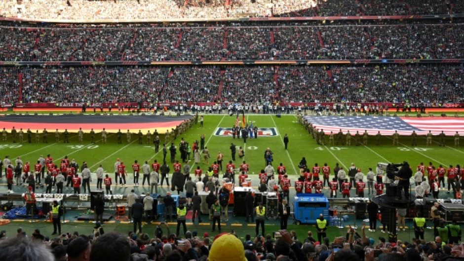 Munich's Allianz Arena hosted the first regular season NFL game in Germany in 2022