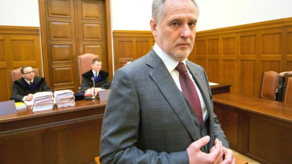 Firtash, pictured here in 2017, was an ally of of Ukraine's ousted pro-Russian president Viktor Yanukovych