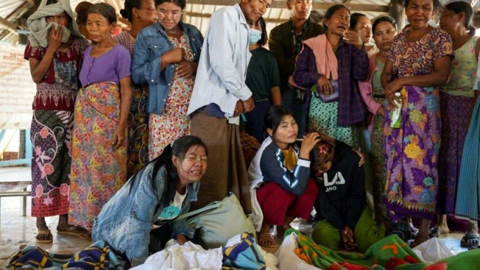 The strike on a hospital in Myanmar that killed at least 33 people may count as a war crime, the UN says