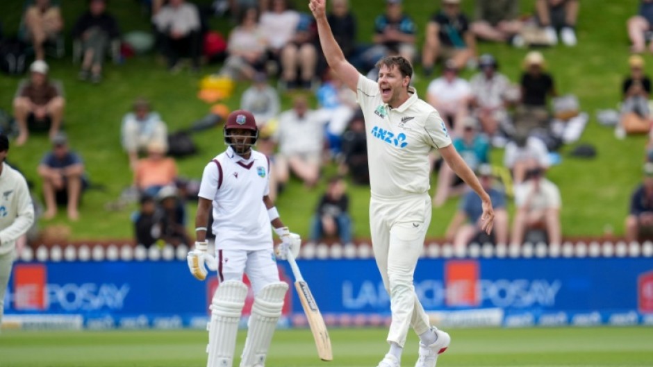 New Zealand's Jacob Duffy took five wickets