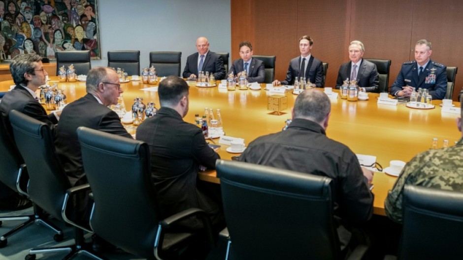 'The fairest possible option is to stay where we are,' Volodymyr Zelensky said