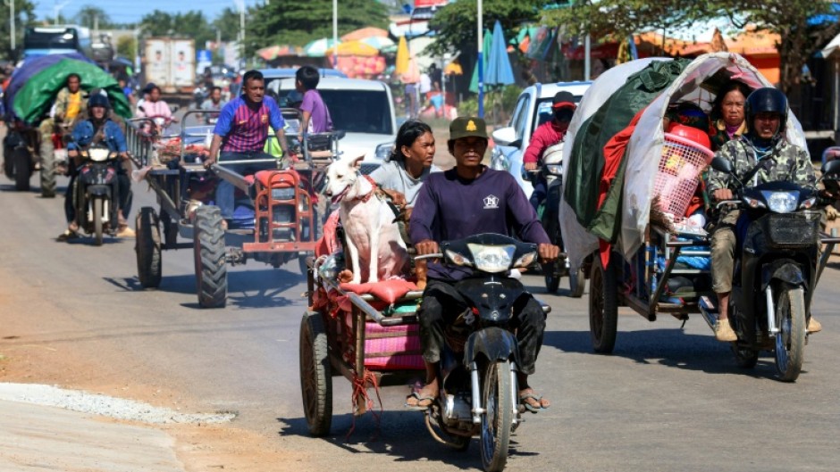 Cambodia accused Thailand on Monday of striking deep inside its territory, bombing areas less than a two-hour drive from the country's main tourist draw