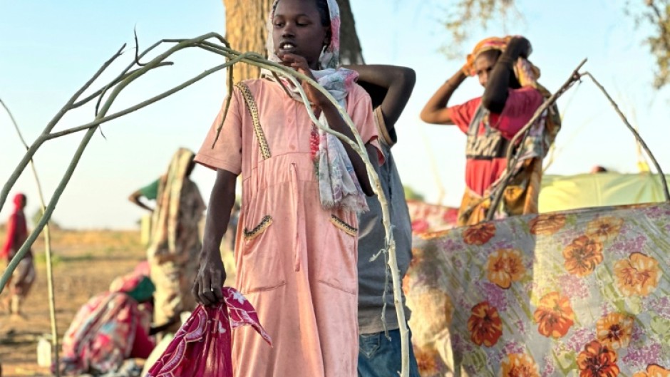 Displaced Sudanese who fled El-Fasher have been left with little to rebuild their lives and NGOs are warning of a crisis