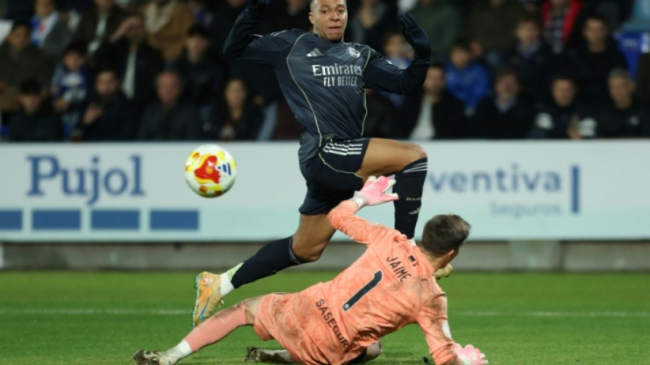 Kylian Mbappe has scored 28 goals this season. No other Real Madrid player has more than five