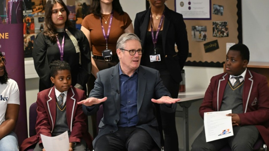 'I want my daughter to grow up in a Britain where she feels safe,' Starmer said on X