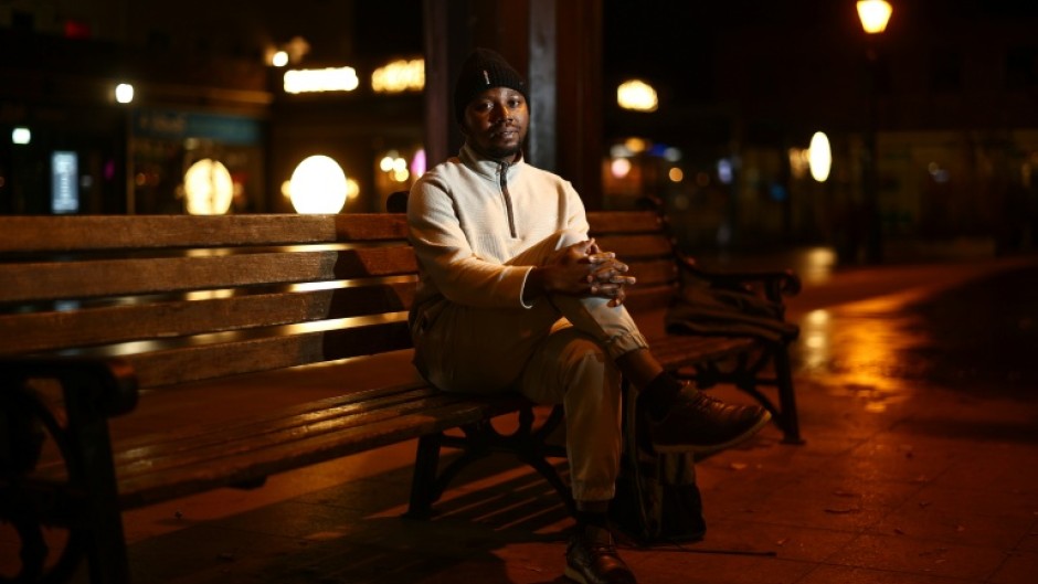 Care worker Omatule Ameh from Nigeria is one of Britain's nine-million-strong nighttime workforce, which has become increasingly reliant on migrants