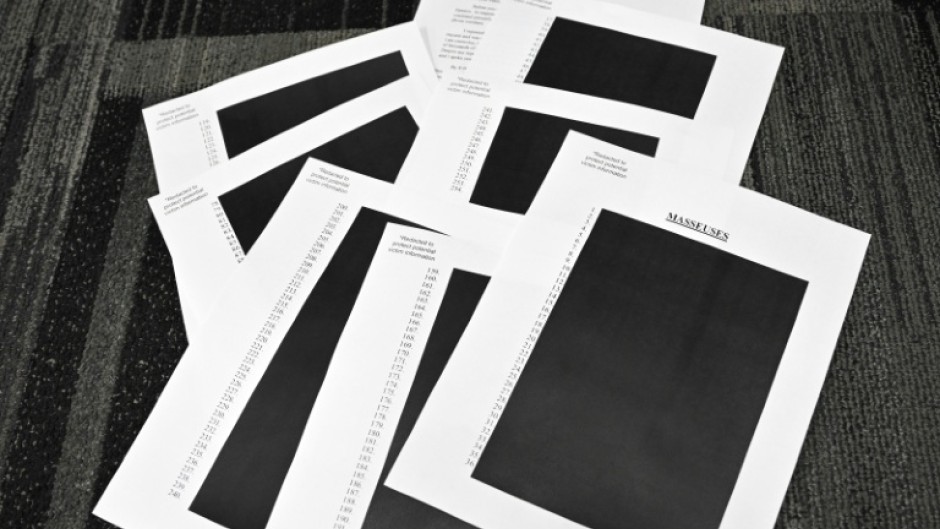 Much of the Jeffrey Epstein document trove released by the US Justice Department has been blacked out
