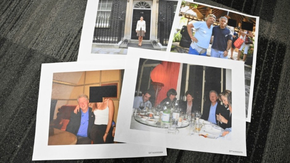 Several photographs in the newly released trove of so-called Epstein files show former US president Bill Clinton, as well as Rolling Stones singer Mick Jagger, Virgin Group chairman Richard Branson and convicted child sex offender Ghislaine Maxwell