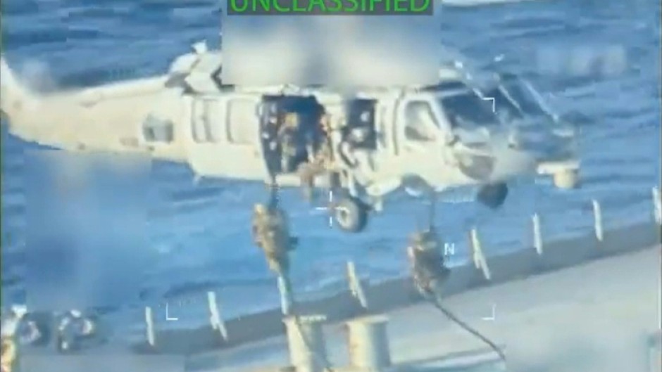 US forces have interdicted another ship off the coast of Venezuela after seizing a first vessel in an operation pictured here on December 10, 2025