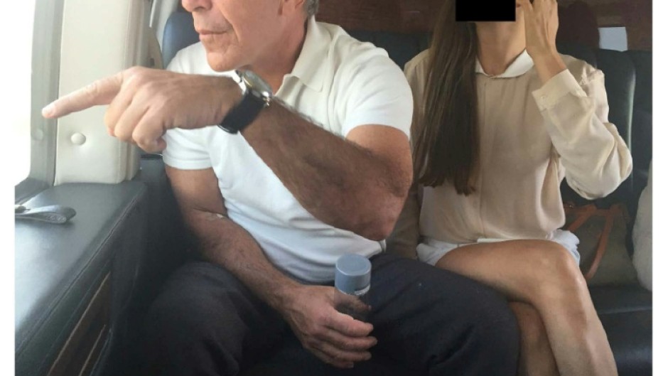Pictures included in the Epstein files include many aboard the former financier's private jet, with potential victims' faces blacked out