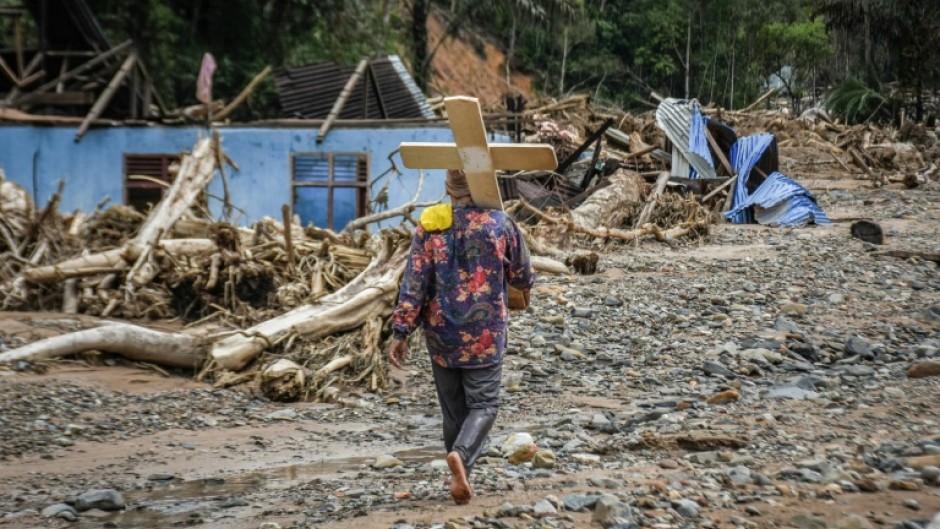 Indonesia's Sumatra islands was hard-hit by floods and landslides this month