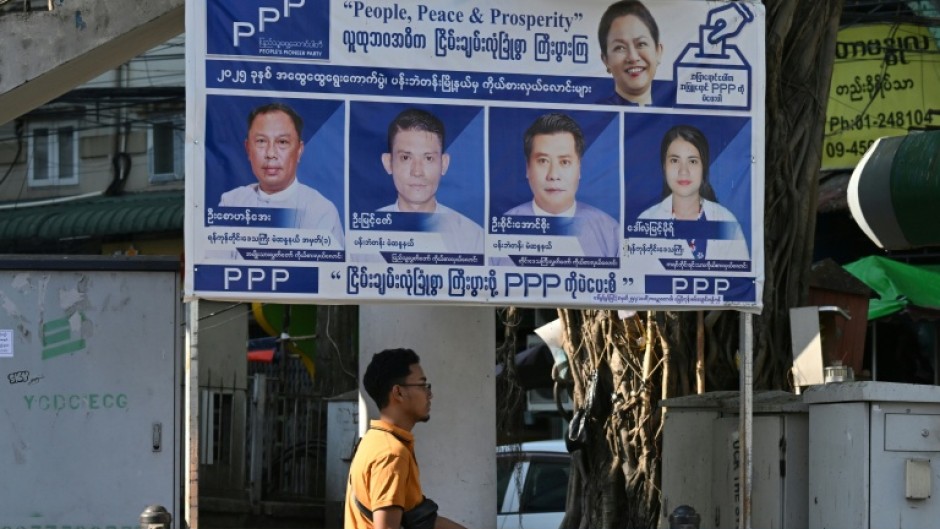 Myanmar's military-drafted constitution dictates a quarter of parliamentary seats be reserved for the armed forces