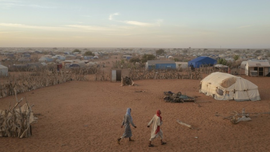 Malians are housed in sprawling camps in southeastern Mauritania