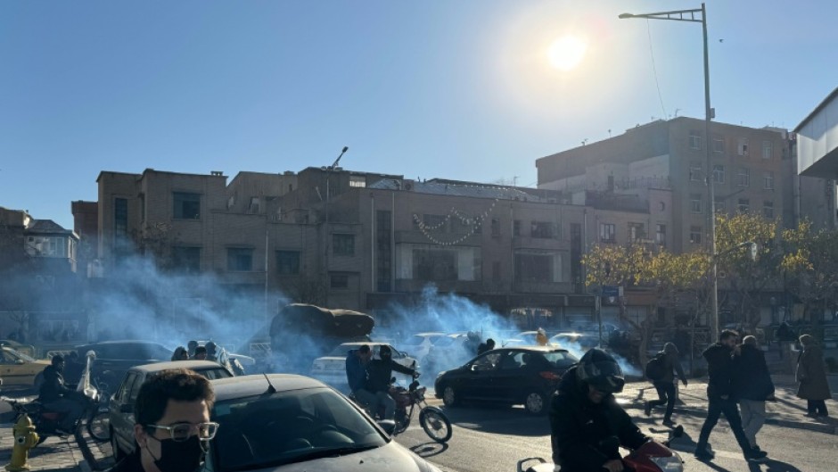 There have been several days of protests in Iran, focused on the capital, against the tough economic conditions
