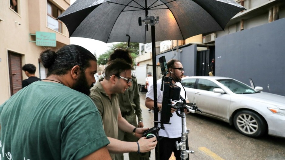 Libyan filmmaker Mouayed Zabtia is fighting to revive his country's film industry