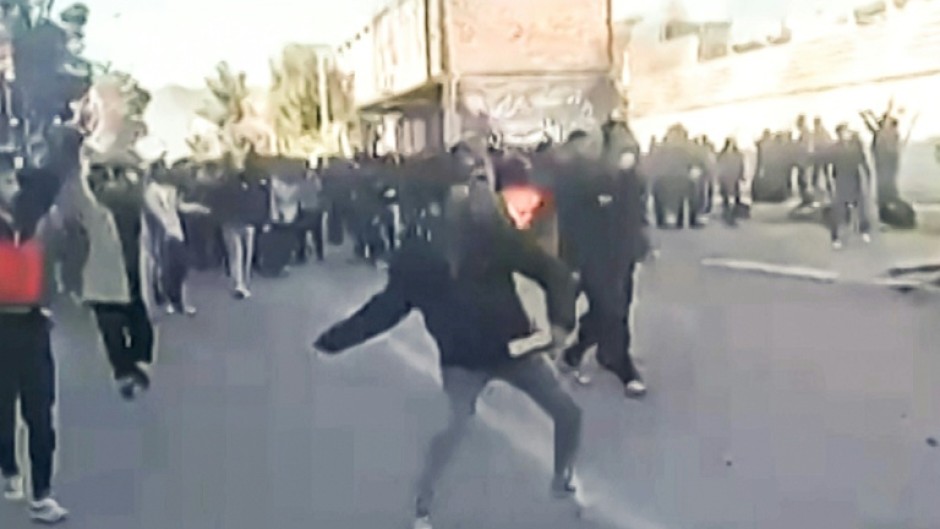 A video posted on social media on December 31, 2025, showed protestors attacking a government building in Fasa in southern Iran